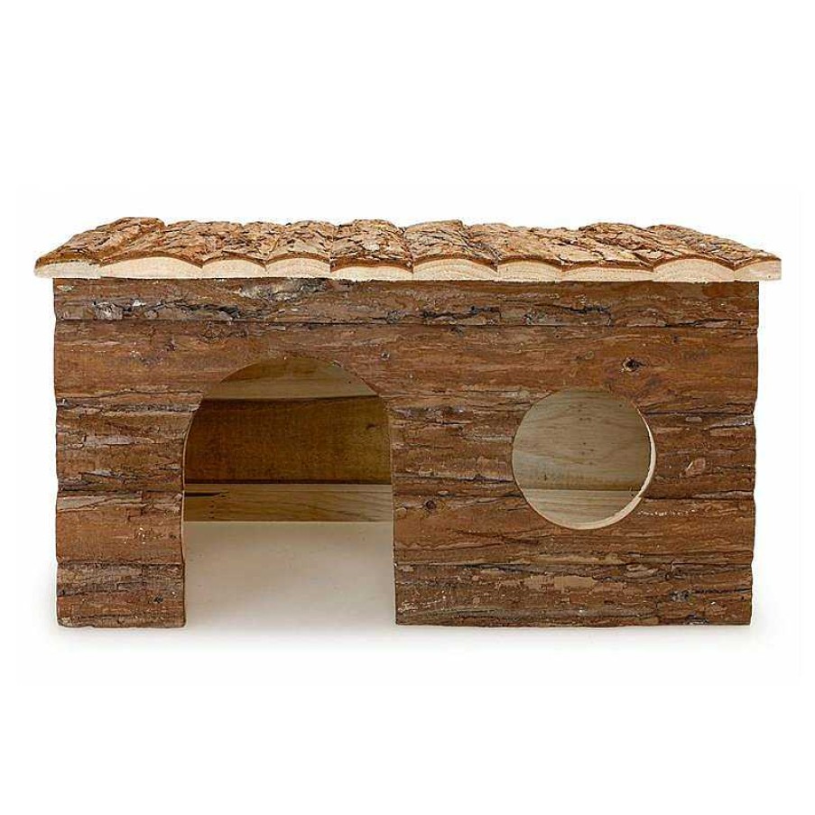 Roedores ARQUIVET Casitas De Madera Para Roedores | Casita De Madera Para Roedores - 40 X 23 X 20Cm