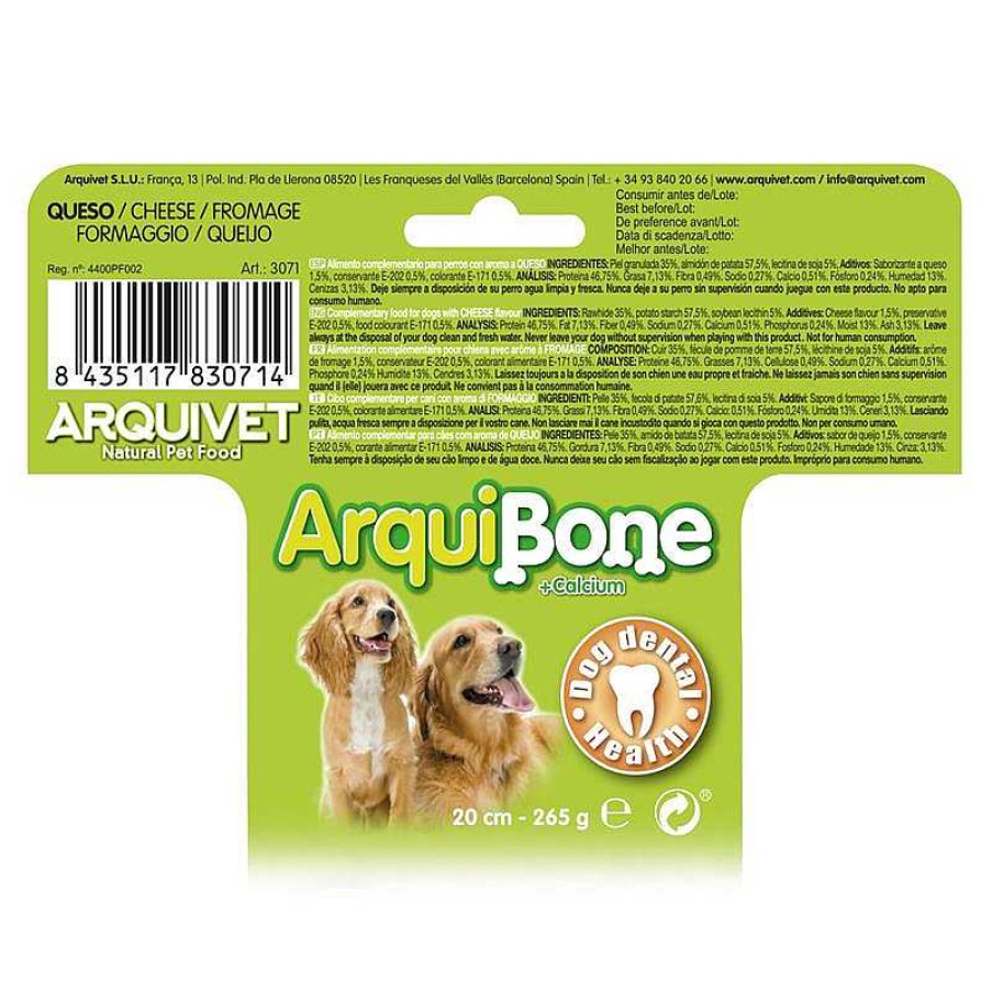 Perros ARQUIVET Arquivet Bone Comida Para Perro | Arquibone Queso 20 Cm - 265 G