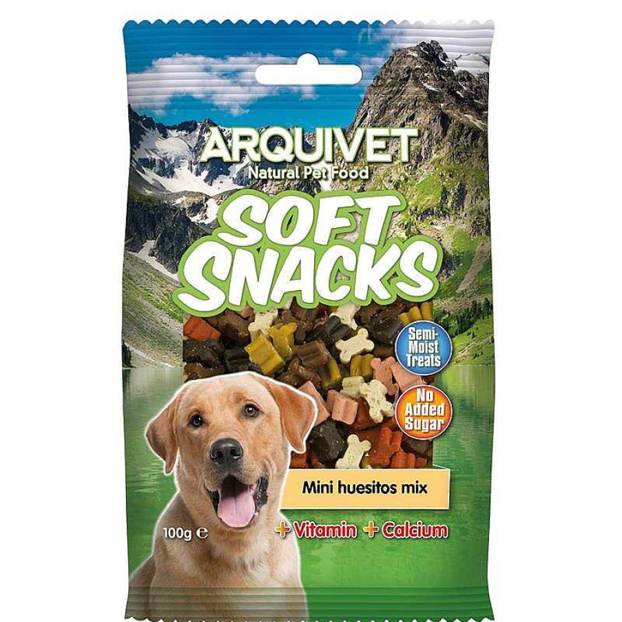 Perros ARQUIVET Arquivet Soft Snacks | Soft Snacks Mini Huesitos Mix 100 G