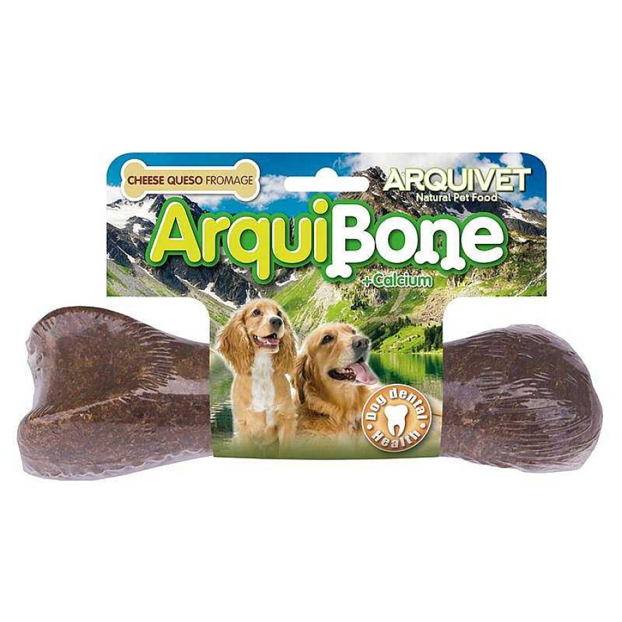 Perros ARQUIVET Arquivet Bone Comida Para Perro | Pack 12 Unidades Arquibone Queso 20 Cm - 265 G