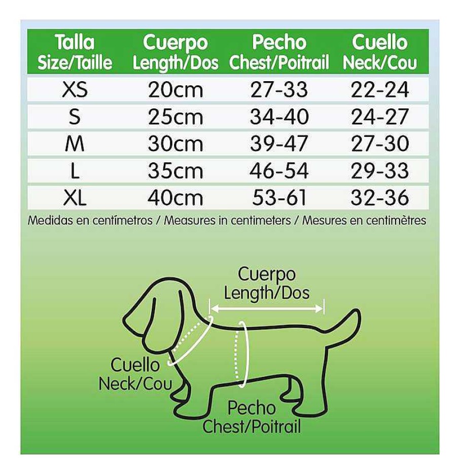 Perros ARQUIVET Jers Is Para Perros | Jersey Azul De Cuello Blanco Para Perros "Aneto" L - 35 Cm - Protege Del Fr O