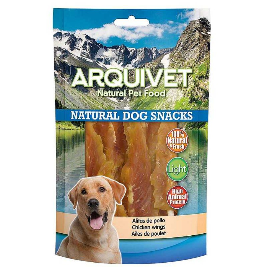 Perros ARQUIVET Snacks Naturales Para Perros | Alitas De Pollo - 100 G