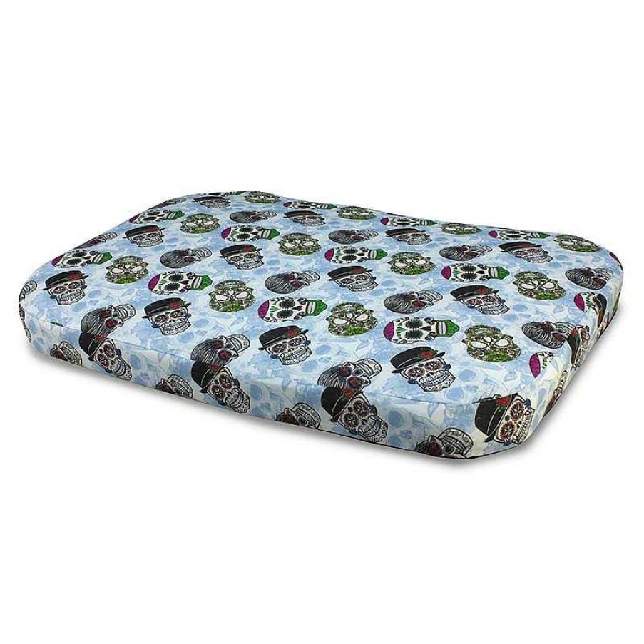 Perros ARQUIVET Colchonetas Para Perros | Colchoneta Calaveras A Go-Go 90 Cm - Ayuda Al Descanso De Tu Perro - Accesorios Para Mascotas