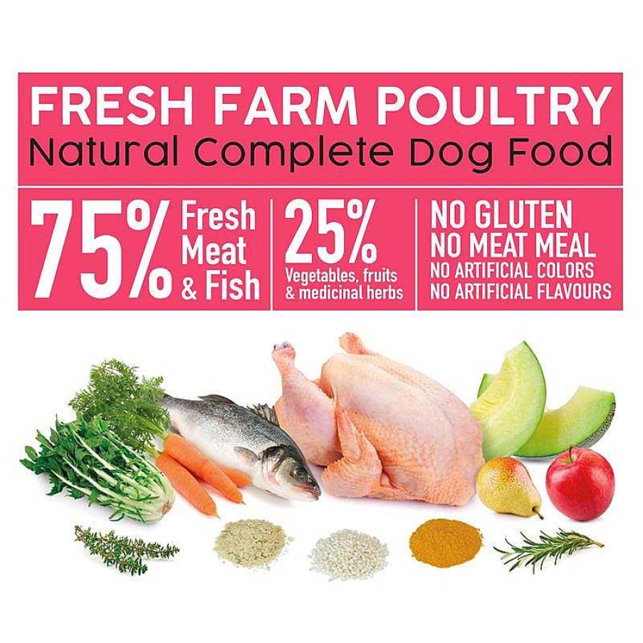 Perros ARQUIVET Fresh - Alimento Semih Medo Para Perros | Arquivet Fresh Farm Poultry - 100 G