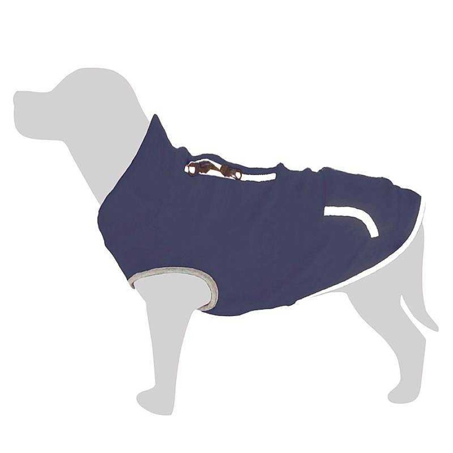 Perros ARQUIVET Forro Polar | Forro Polar El Stico Para Perros Azul "Tubqal" Xl - 40 Cm - Protege Del Fr O