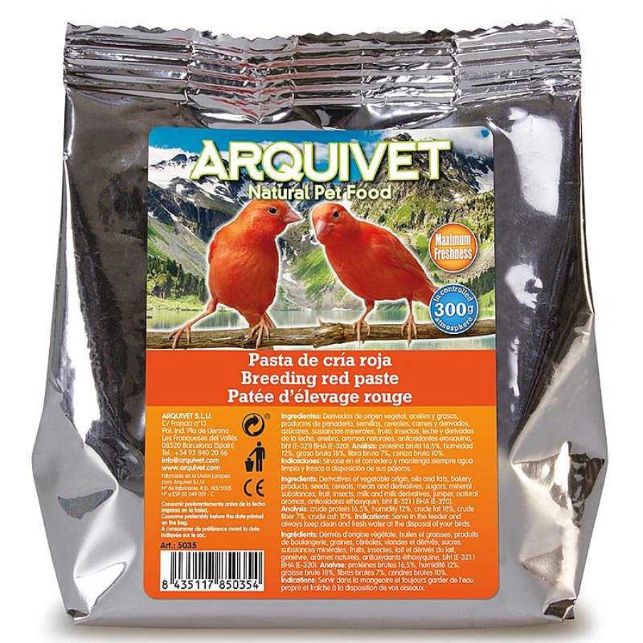 P Jaros ARQUIVET Pasta De Cr A Para P Jaros | Pasta De Cr A Roja - 300 G