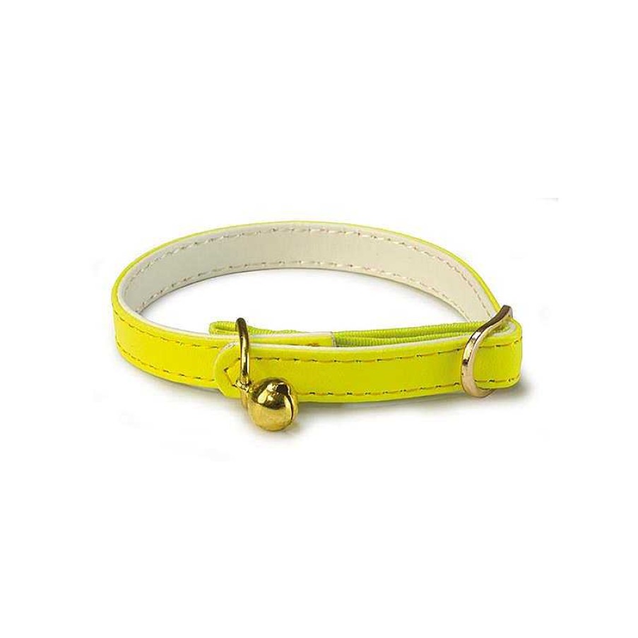 Gatos ARQUIVET Collares Para Gatos | Collar Reflectante Amarillo