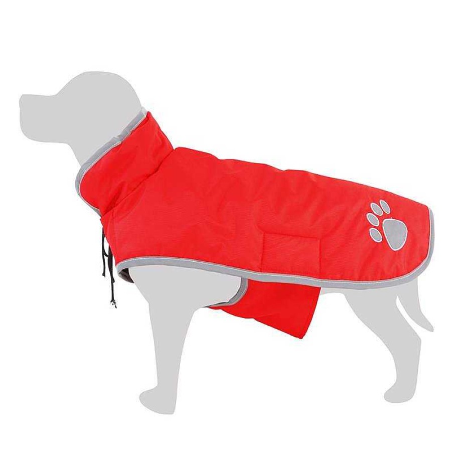 Perros ARQUIVET Impermeables Para Perros | Impermeable Rojo 7Xl / 85 Cm