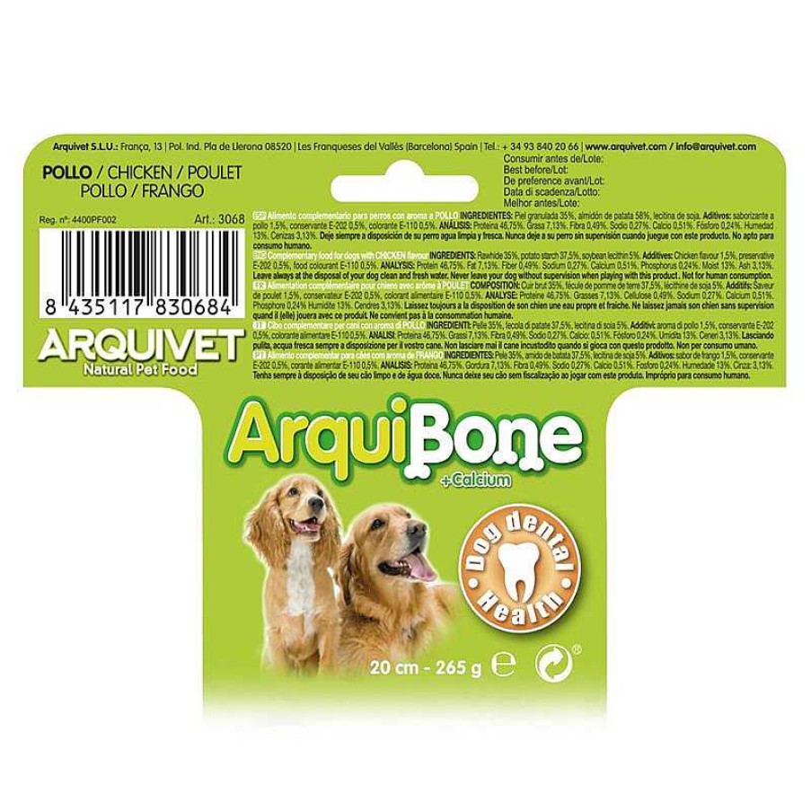 Perros ARQUIVET Arquivet Bone Comida Para Perro | Arquibone Pollo 20 Cm - 265 G