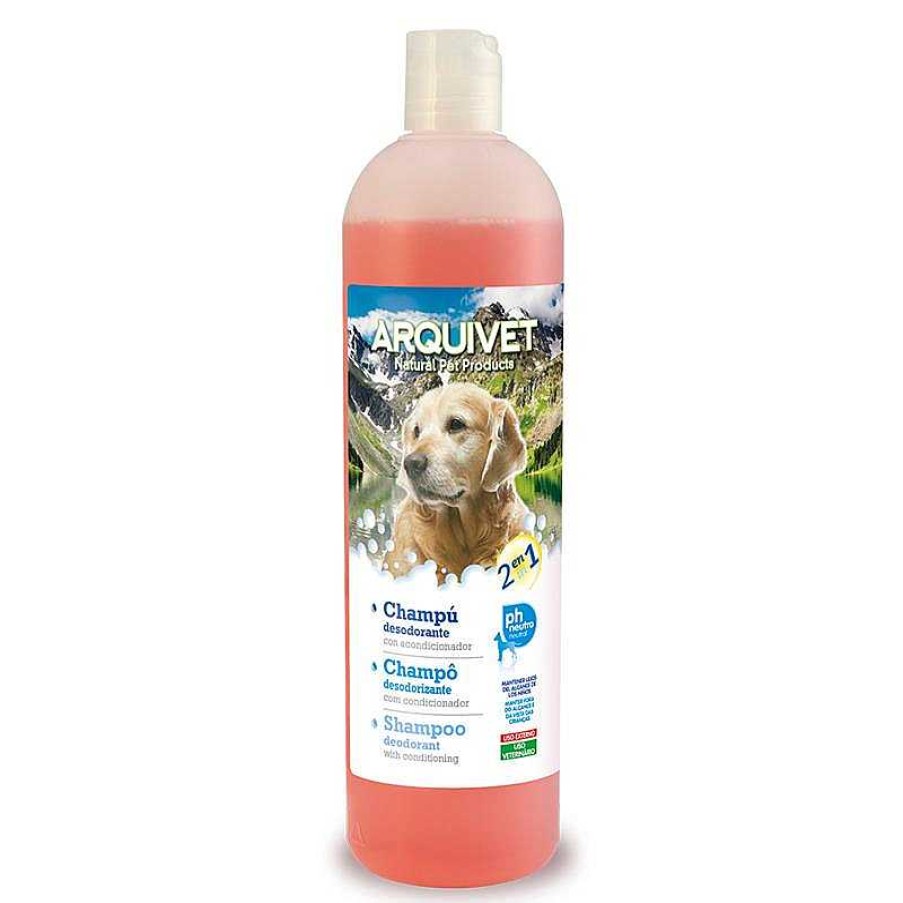 Perros ARQUIVET Champ Para Perros | Champ Desodorante 2 En 1 - 750 Ml