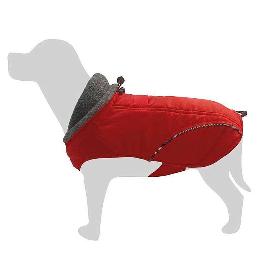 Perros ARQUIVET Chalecos Para Perros | Chaleco Reflectante Rojo Para Perros "Monviso" M - 30 - Cm - Protege Del Fr O