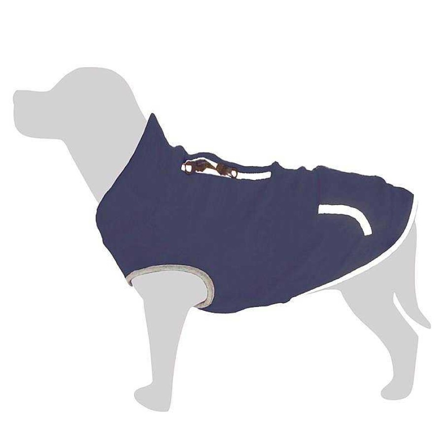 Perros ARQUIVET Forro Polar | Forro Polar El Stico Para Perros Azul "Tubqal" M - 30 Cm - Protege Del Fr O