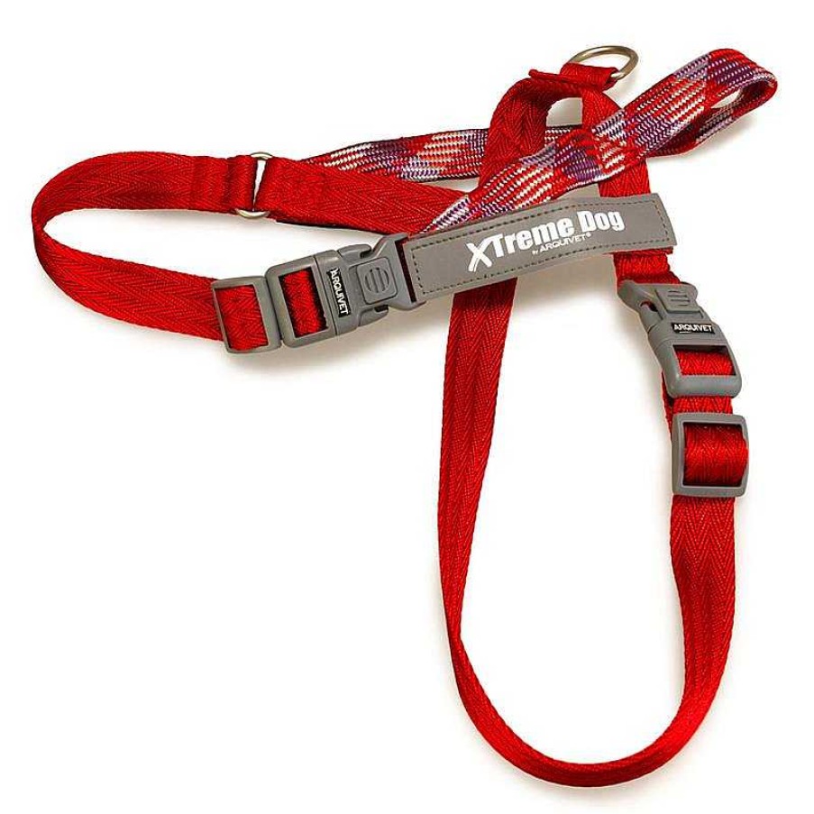 Perros ARQUIVET Arneses Para Perros | Arn S Xtreme Dog Piemonte Rojo L (63-87Cm)