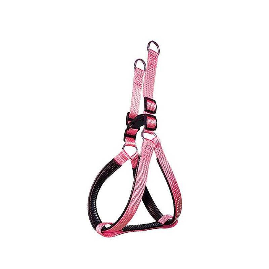 Perros ARQUIVET Arneses Para Perros | Arn S Nylon Liso Rosa - 2,5 X 55-75 Cm