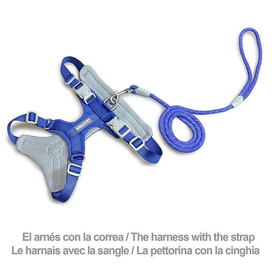 Perros ARQUIVET Arneses Para Perros | Arn S Para Perro Roma Azul Ocuro Xs (36-42Cm)