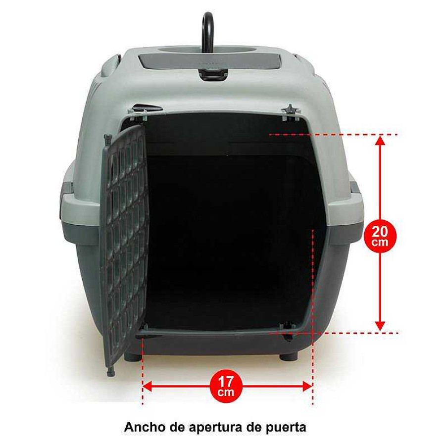 Perros ARQUIVET Transportines Para Perros | Ecoline Transport N De Pl Stico Reciclado 1 (48 X 32 X 31 Cm) - Para Mascotas