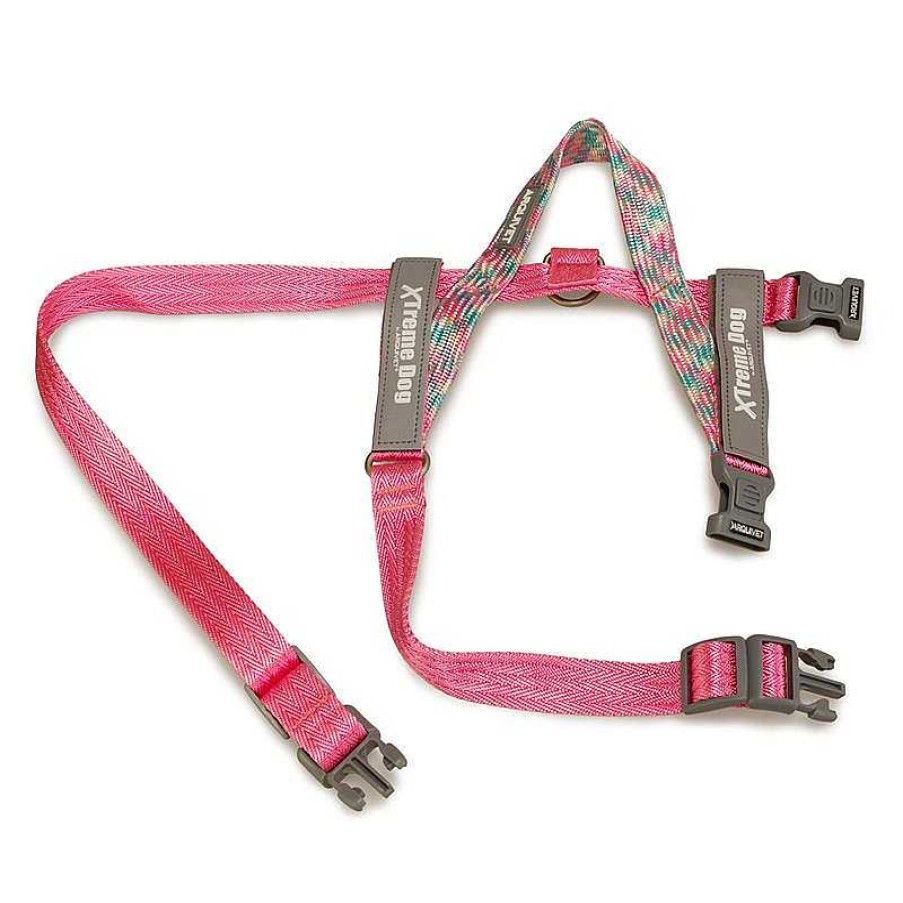 Perros ARQUIVET Arneses Para Perros | Arn S Xtreme Dog Piemonte Rosa S (46-65Cm)