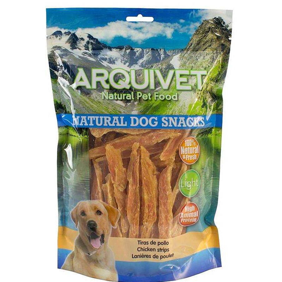 Perros ARQUIVET Snacks Naturales Para Perros | Tiras De Pollo 1Kg