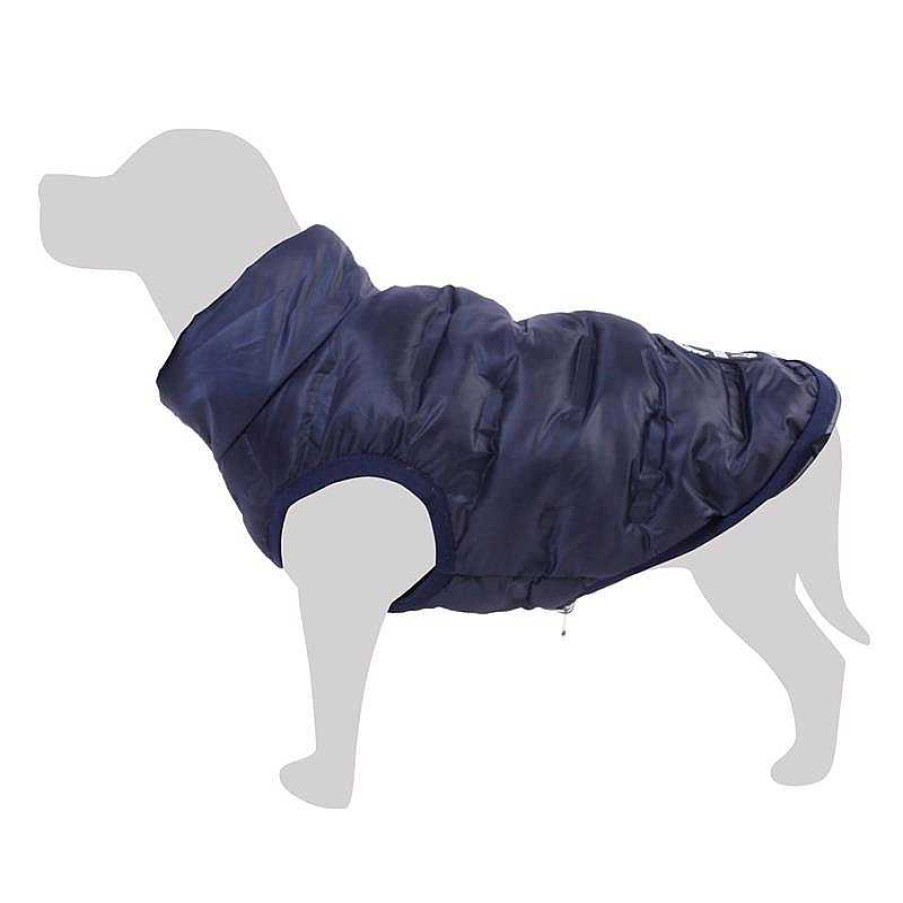 Perros ARQUIVET Chalecos Para Perros | Chaleco Acolchado Reversible Dos Azules "Noruega" M/30Cm - Ropa Para Perros - Ayuda A Protegerlos Del Fr O