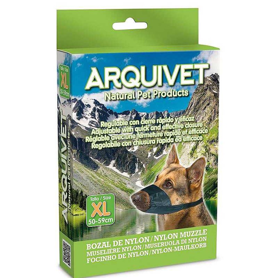 Perros ARQUIVET Bozales Para Perros | Bozal Nylon - Xl