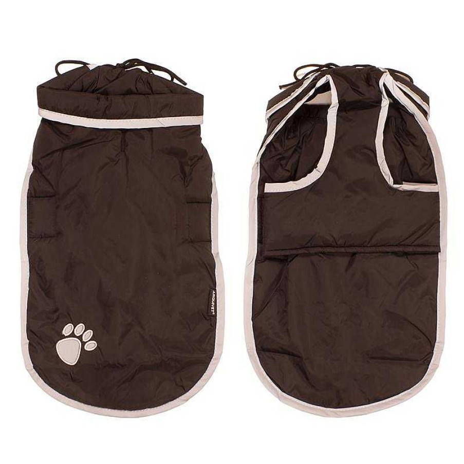 Perros ARQUIVET Impermeables Para Perros | Impermeable Negro L / 35 Cm