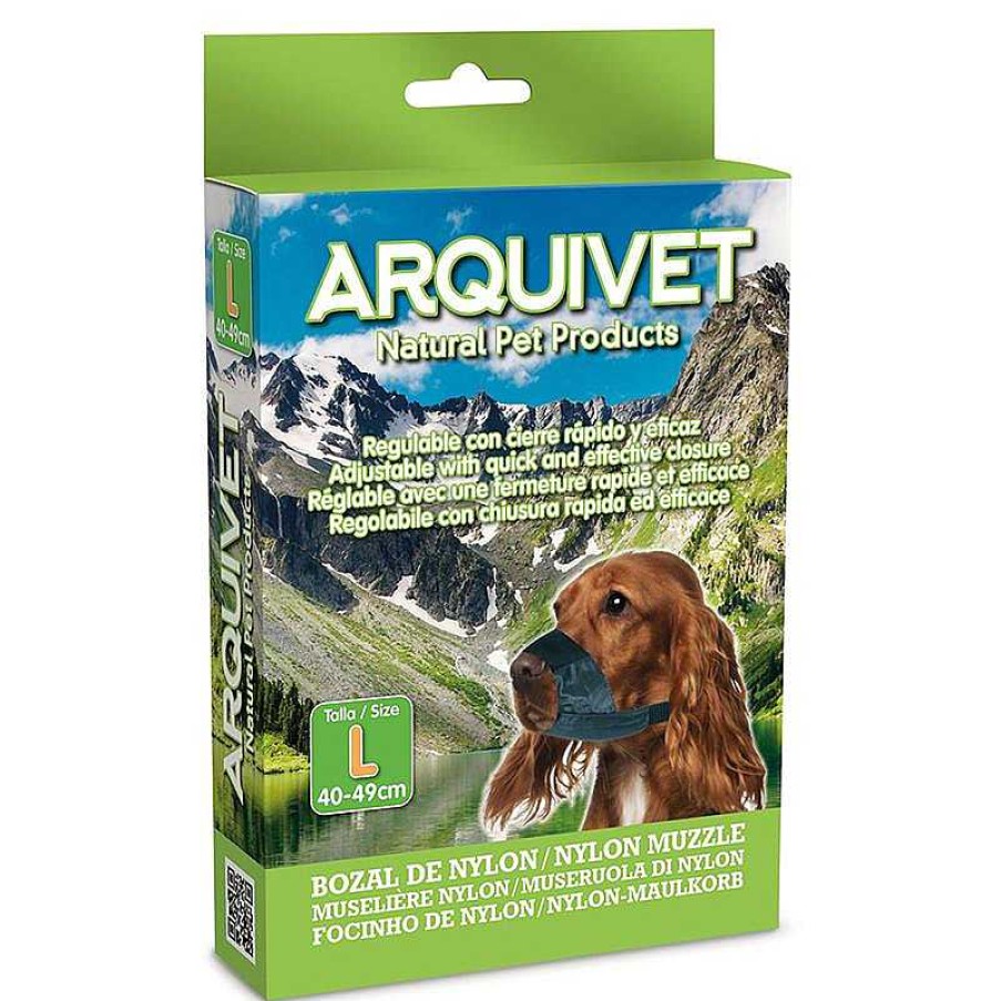 Perros ARQUIVET Bozales Para Perros | Bozal Nylon - L