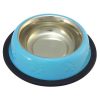 Gatos ARQUIVET Comederos Para Gatos | Comedero Inoxidable Antideslizante Azul - 240 Ml / 16 Cm