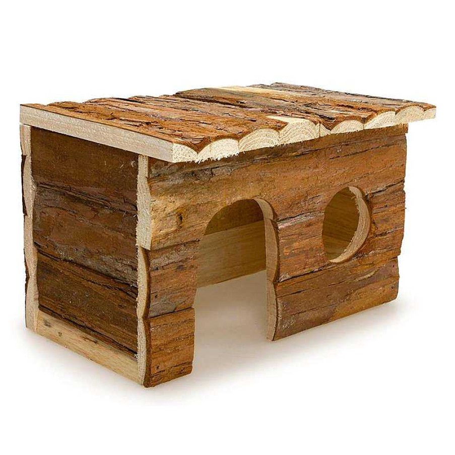 Roedores ARQUIVET Casitas De Madera Para Roedores | Casita De Madera Para Roedores - 28 X 18 X 16 Cm