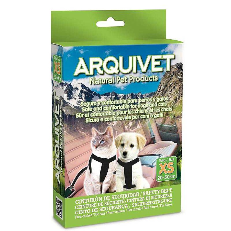 Perros ARQUIVET Accesorios Para Llevar Al Perro En El Coche | Tirador Cinturon Seguridad / Xs - 20-50 Cm