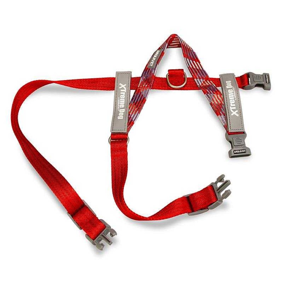 Perros ARQUIVET Arneses Para Perros | Arn S Xtreme Dog Piemonte Rojo L (63-87Cm)