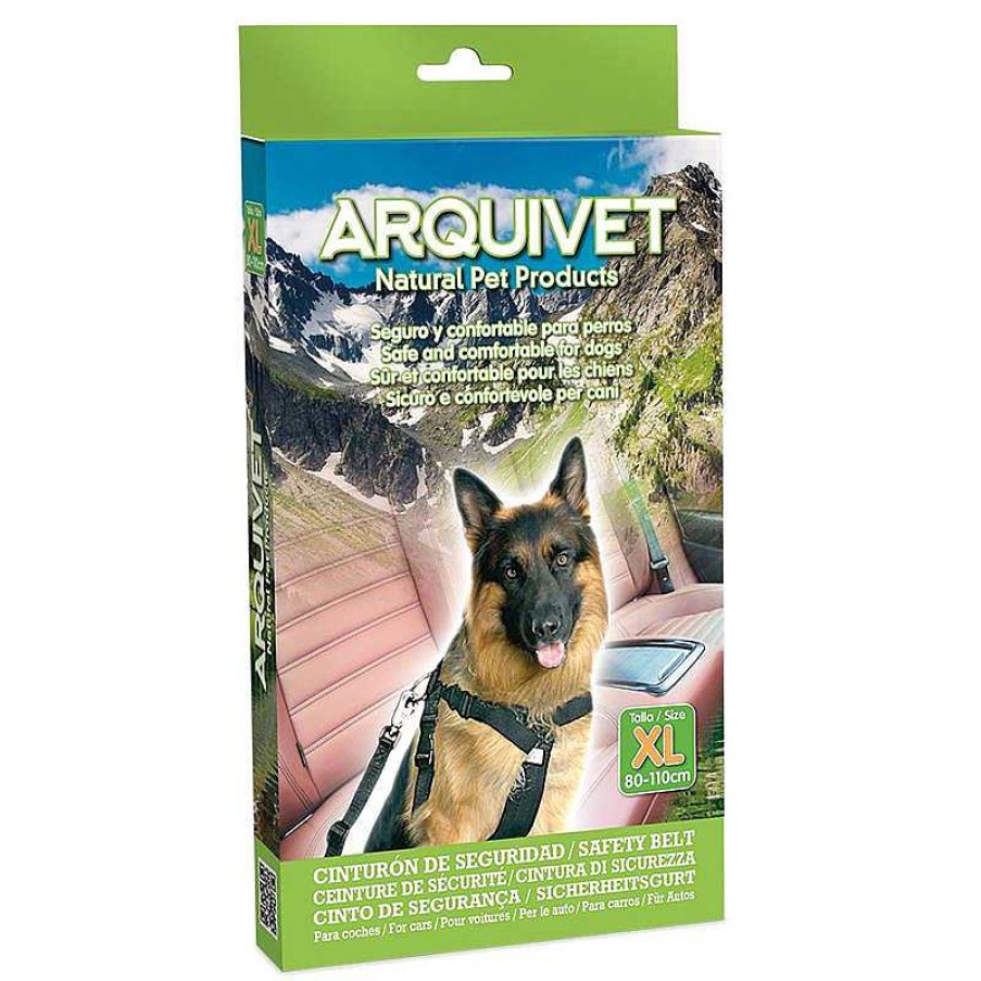 Perros ARQUIVET Accesorios Para Llevar Al Perro En El Coche | Cintur N De Seguridad / Xl - 80-110 Cm