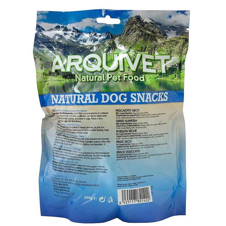 Perros ARQUIVET Snacks Naturales Para Perros | Pescadito Seco 350 G