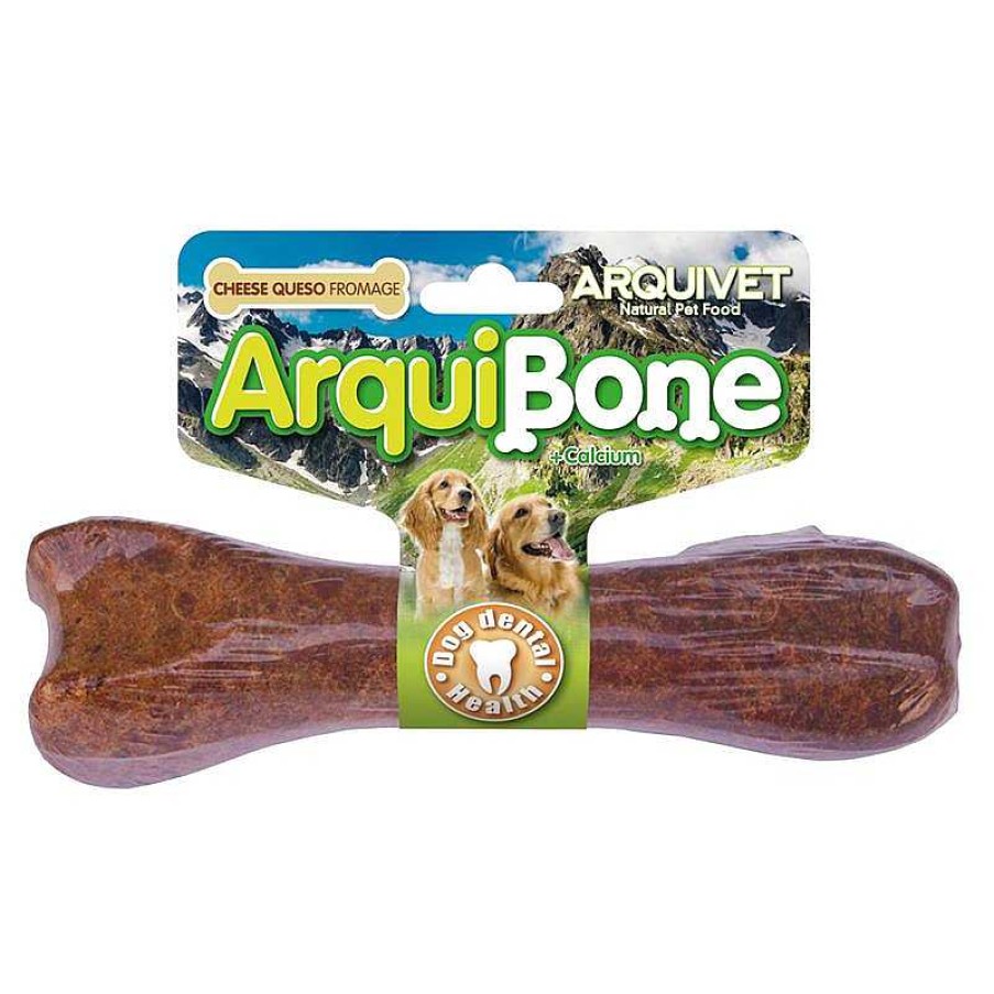 Perros ARQUIVET Arquivet Bone Comida Para Perro | Pack 24 Unidades Arquibone Queso 12,5Cm.