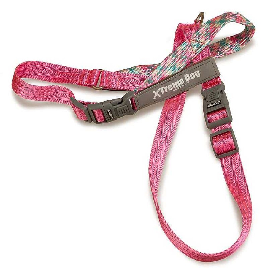 Perros ARQUIVET Arneses Para Perros | Arn S Xtreme Dog Piemonte Rosa M (52-75Cm)