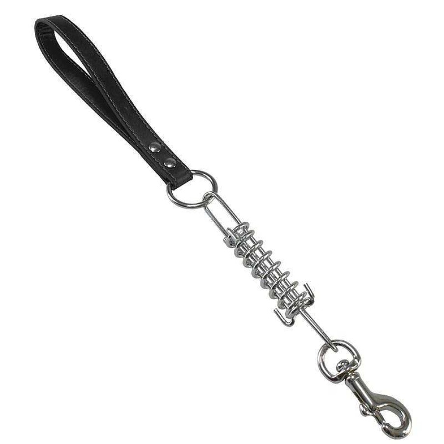 Perros ARQUIVET Collar De Cadena Para Perros | Tirador Con Muelle Negro - 40 Cm/3 Mm