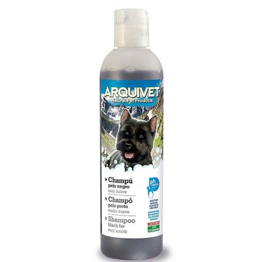 Perros ARQUIVET Champ Para Perros | Champ Pelo Negro - 250 Ml