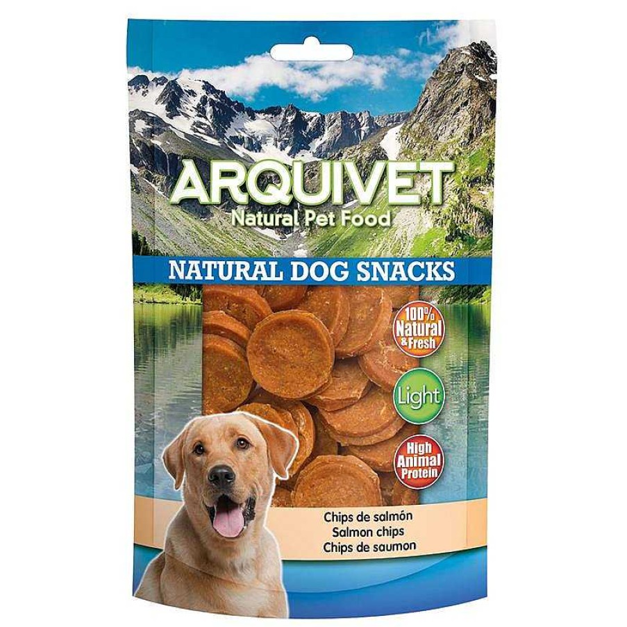 Perros ARQUIVET Snacks Naturales Para Perros | Chips De Salm N 100 G