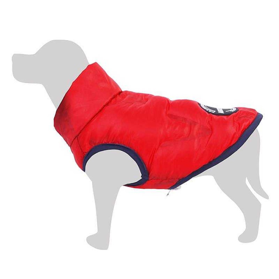 Perros ARQUIVET Chalecos Para Perros | Chaleco Acolchado Reversible Rojo-Negro "Canada" - S/25Cm - Ropa Para Perros - Ayuda A Protegerlos Del Fr O