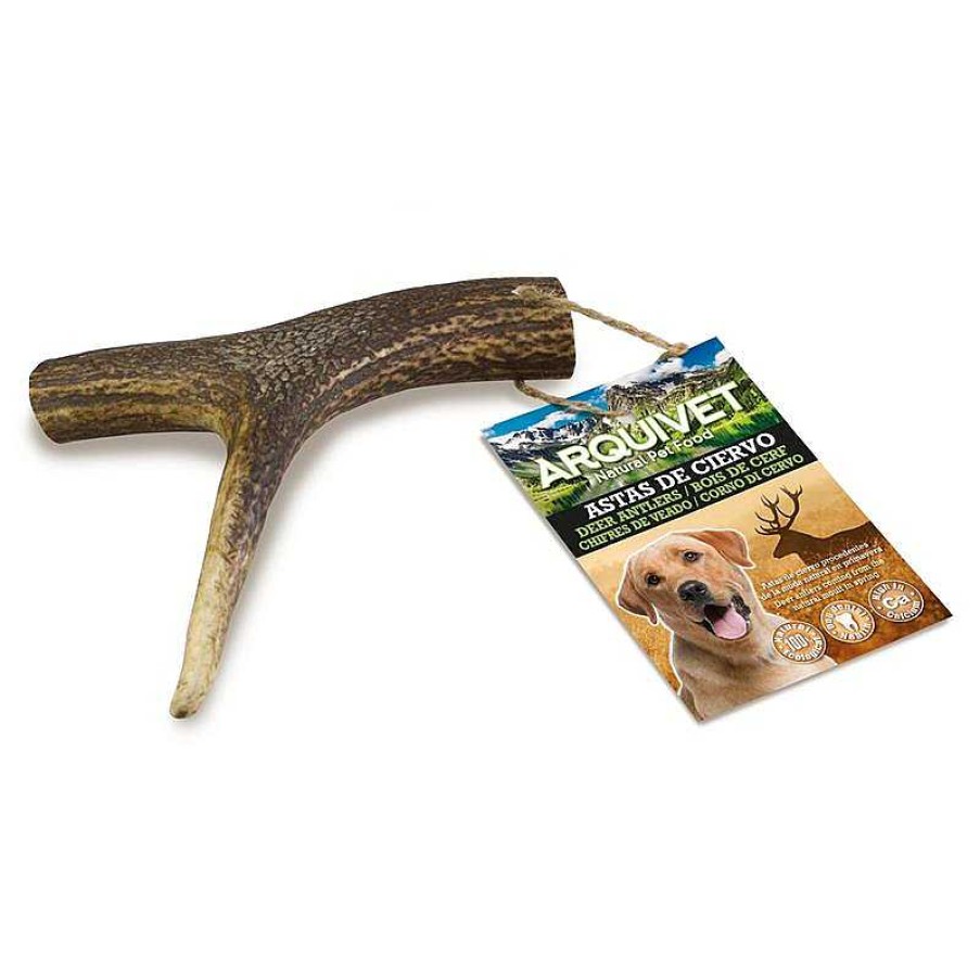 Perros ARQUIVET Mordedores Naturales Para Perros | Asta De Ciervo - L (76-150 G)