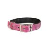 Perros ARQUIVET Collares Para Perros | Collar Nylon Liso Rosa - 2,5 X 53 Cm