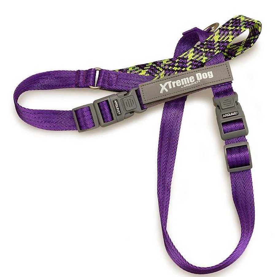 Perros ARQUIVET Arneses Para Perros | Arn S Xtreme Dog Piemonte Lila S (46-65Cm)