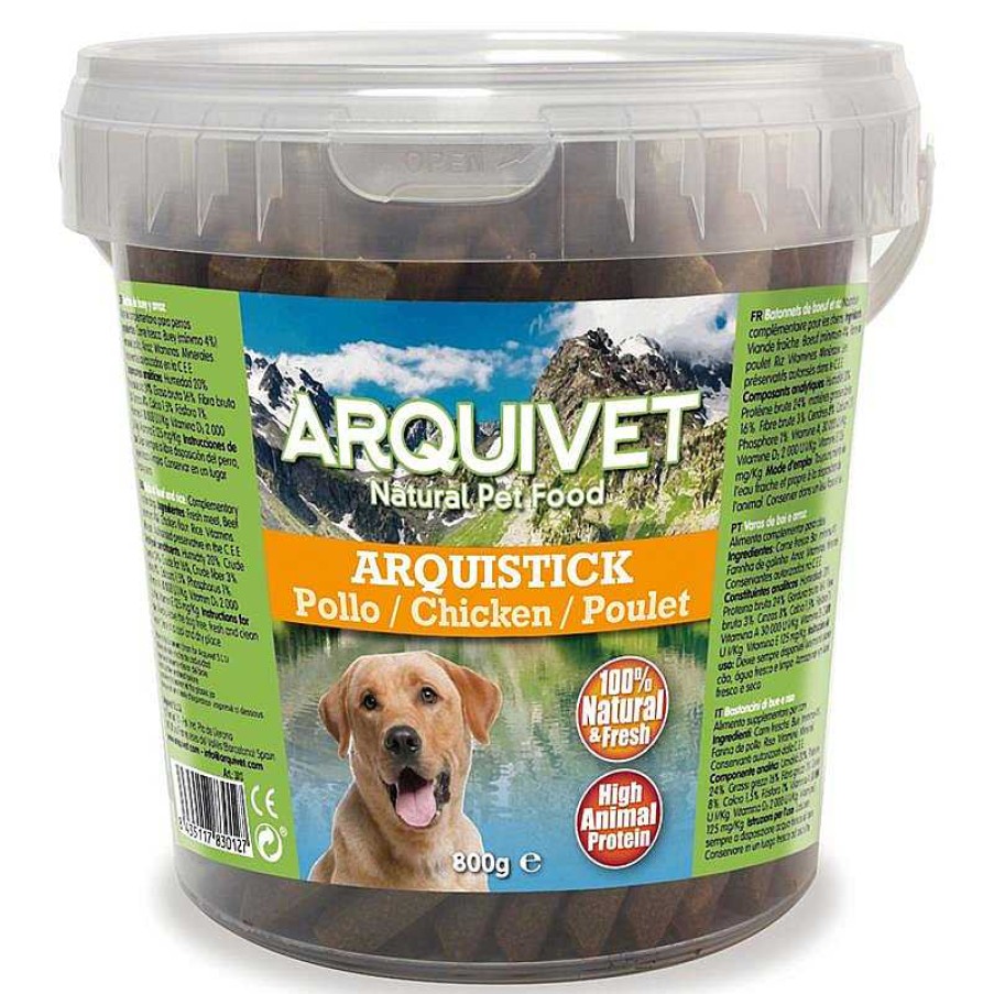 Perros ARQUIVET Arquistick Comida Para Perro | Arquistick De Pollo Con Arroz 800 G