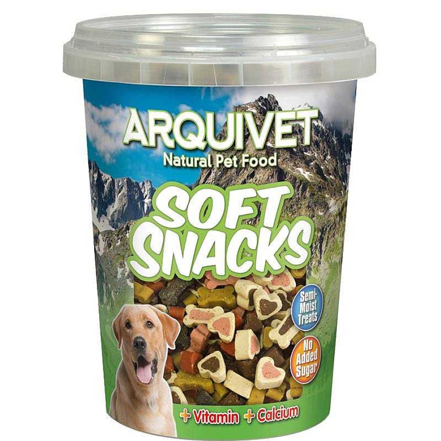 Perros ARQUIVET Arquivet Soft Snacks | Soft Snacks - Huesitos Y Corazones Mix - 300 G