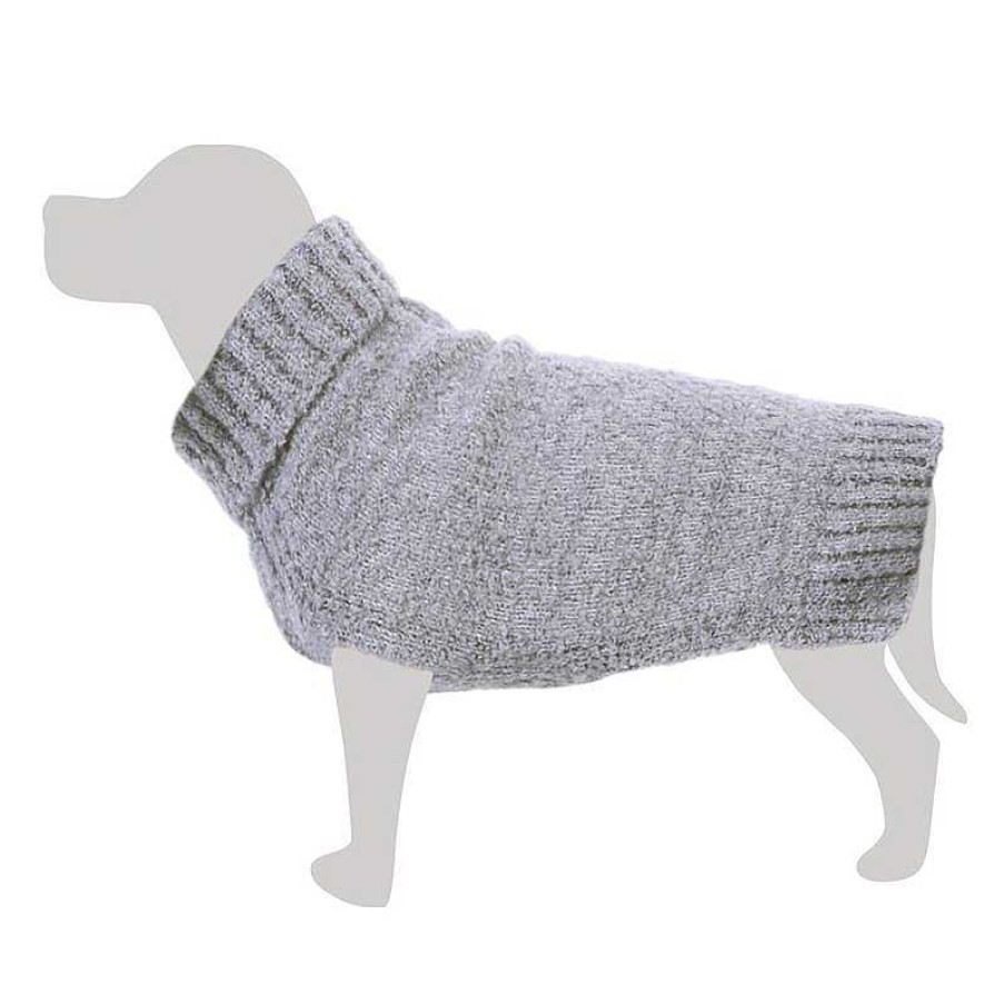 Perros ARQUIVET Jers Is Para Perros | Jersey De Punto Jaspeado Gris - Xs/20Cm - Ropa Para Perros - Ayuda A Protegerlos Del Fr O - Accesorios Para Mascotas