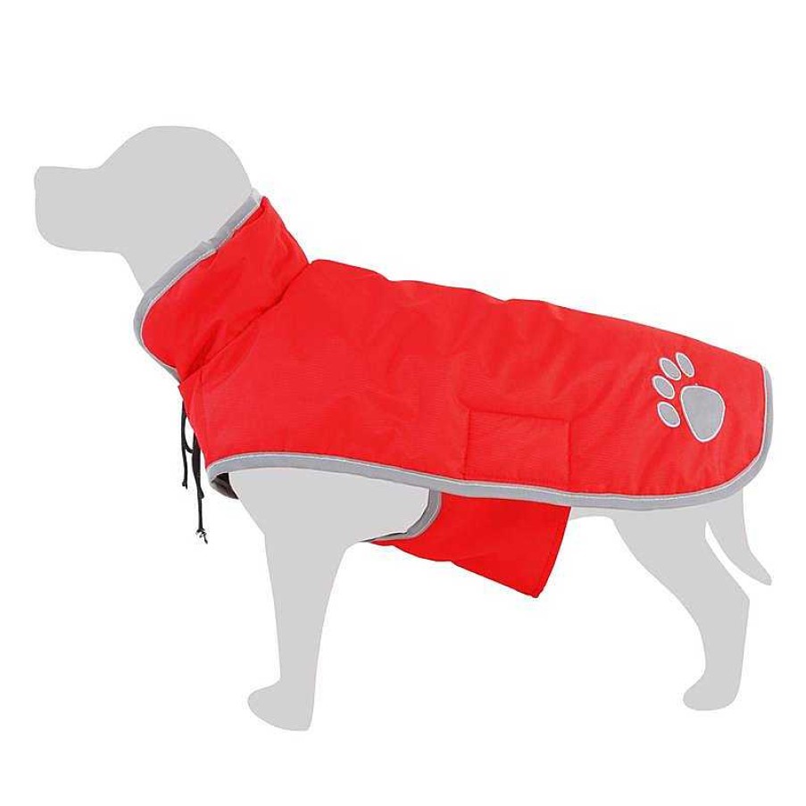 Perros ARQUIVET Impermeables Para Perros | Impermeable Rojo 4Xl / 55 Cm