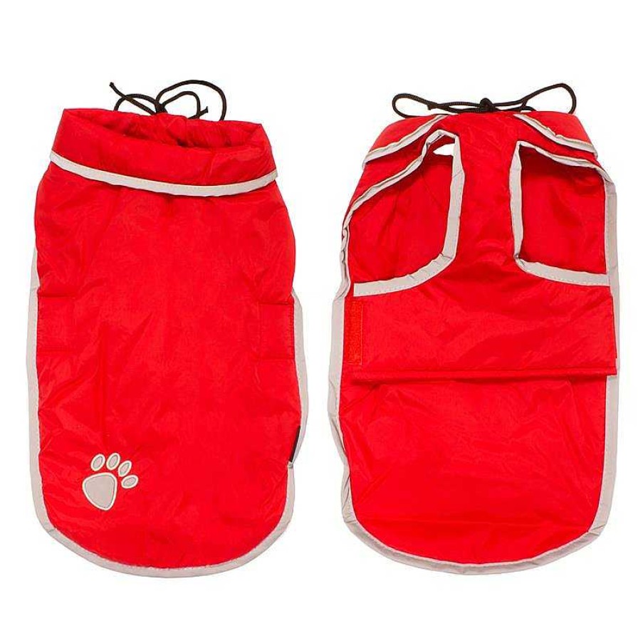 Perros ARQUIVET Impermeables Para Perros | Impermeable Rojo L / 35 Cm