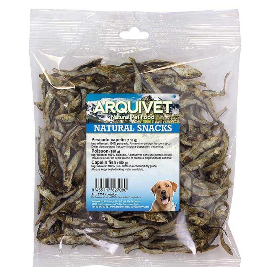 Perros ARQUIVET Snacks Naturales | Pescado Capel N (Bolsa 150 G)