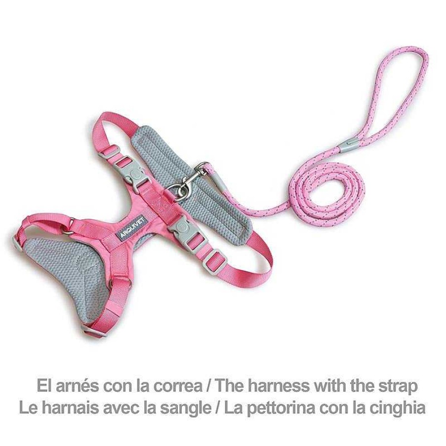 Perros ARQUIVET Arneses Para Perros | Arn S Para Perro Roma Rosa Xs (36-42Cm)