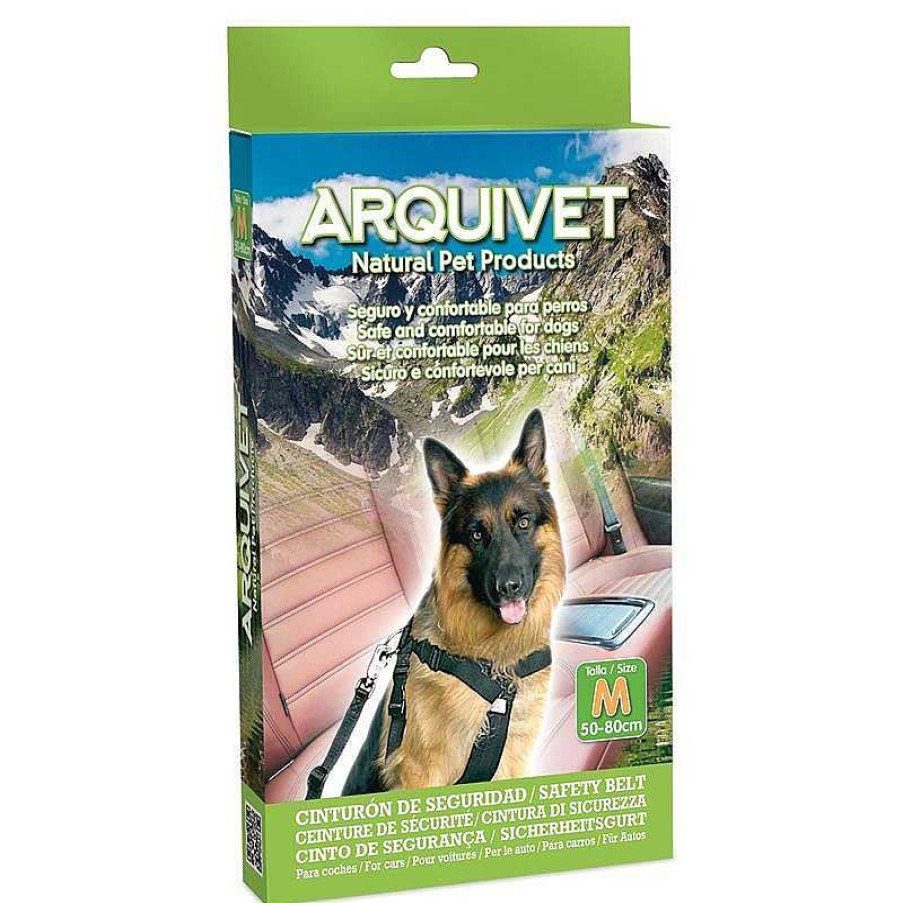 Perros ARQUIVET Accesorios Para Llevar Al Perro En El Coche | Cintur N De Seguridad / X - 50-80 Cm