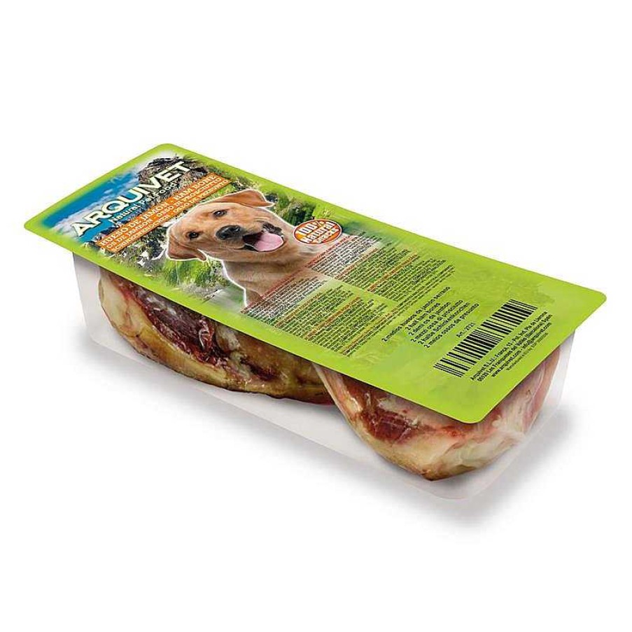 Perros ARQUIVET Snacks Naturales | Pack 12 Unidades - 2 Medios Huesos De Jam N Serrano - Para Perros - Snacks Naturales